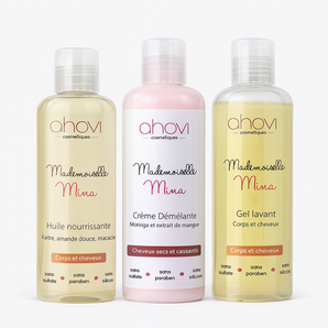 Pack Mademoiselle Mina | Routine Enfant Crépus et Bouclés